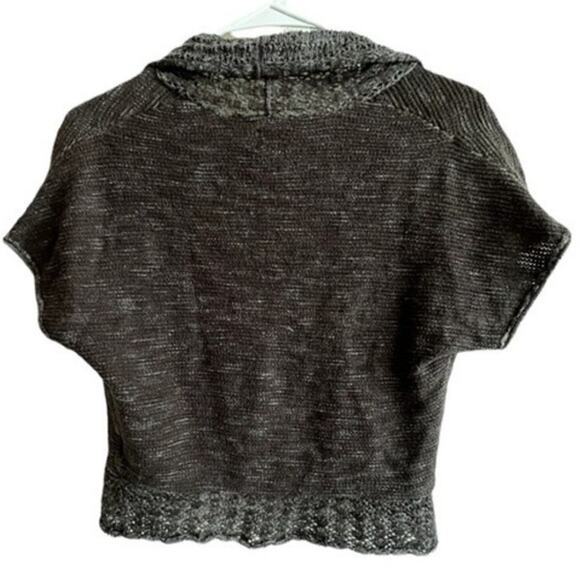 Converse One Star Short Sleeve Knit Cardigan Sweater, M - Picture 2 of 4